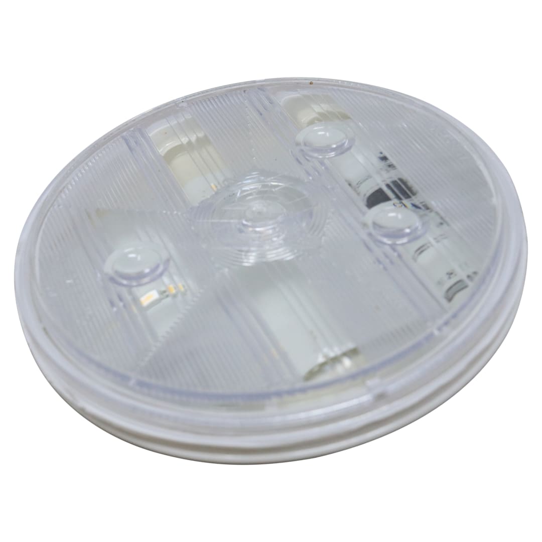 Truck-Lite Super 44 Led Clear Round 6 Diode Back Up Lamp Fit 'N Forget