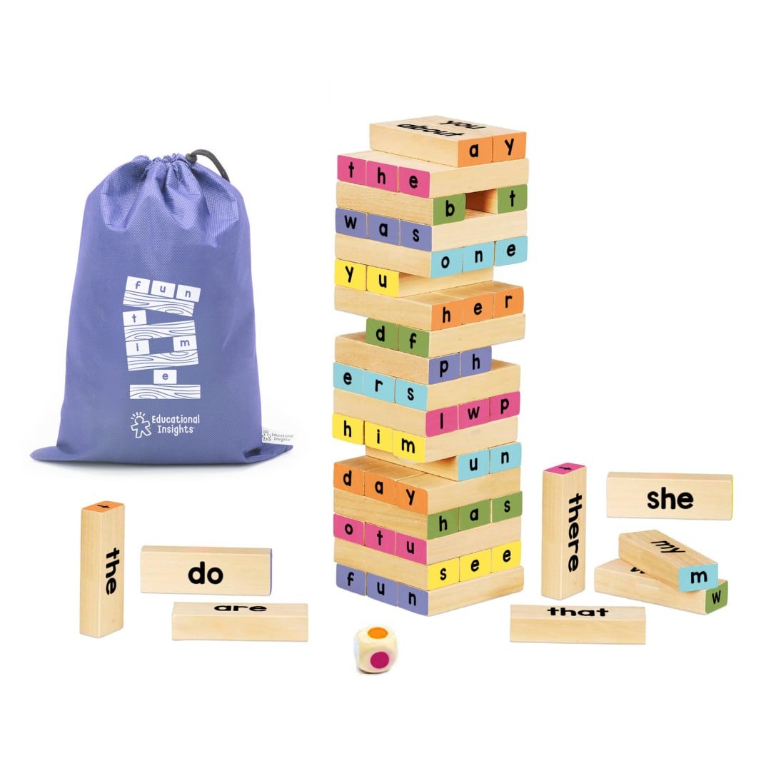 Sight Word Tower Topple™ Game