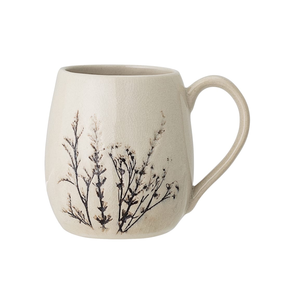 82047396 - Bea Mug, Nature, Stoneware STOCK: 300