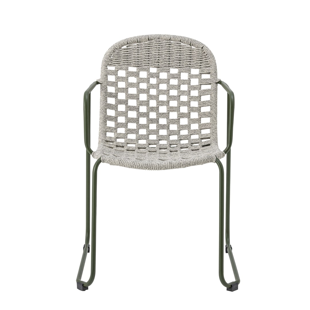 82065262 - Calana Dining Chair, Green, Iron STOCK: 133