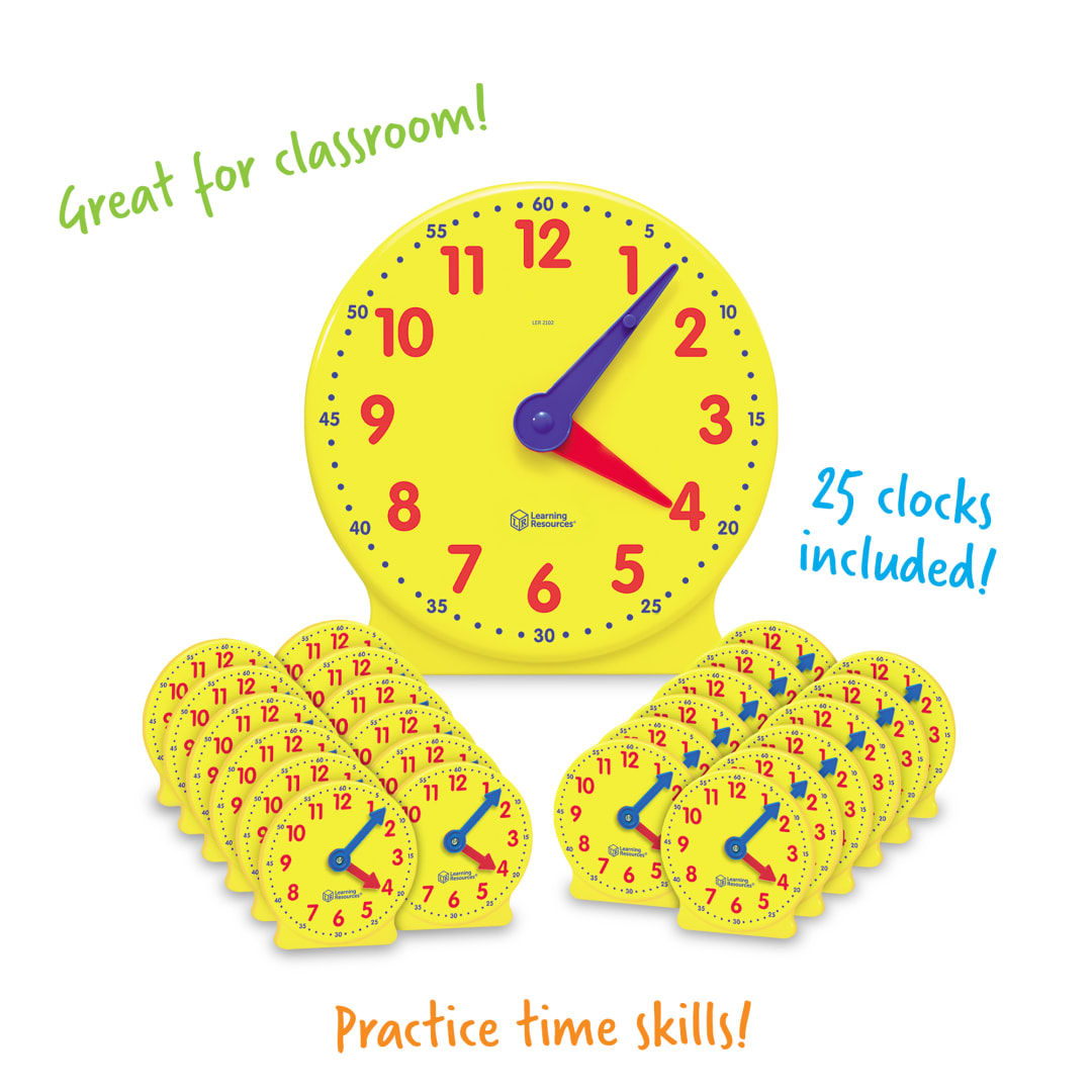 CLOCKS, BIG TM LRNG CLASS S/25