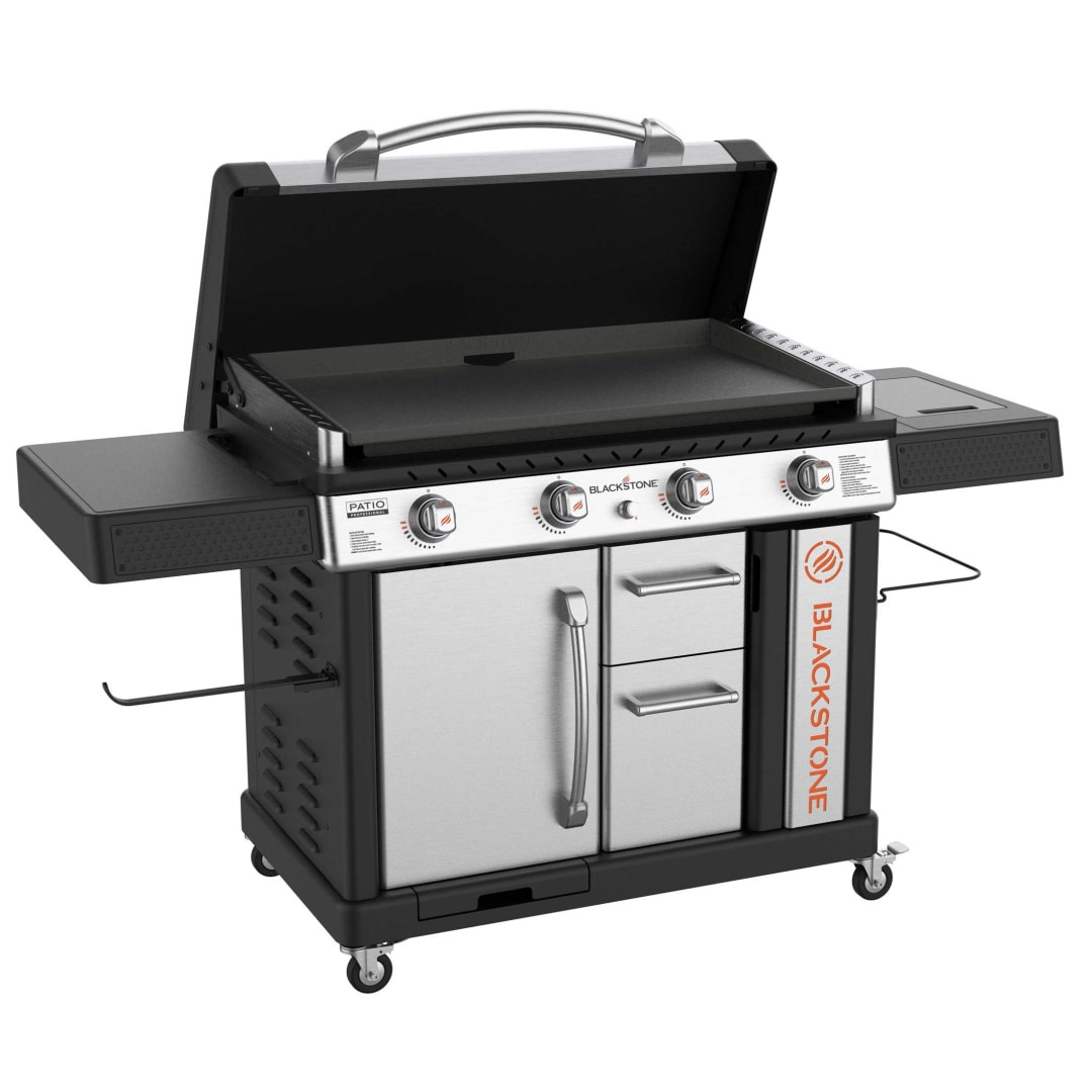 2154 - Patio Pro 36in Cabinet Griddle w/Hood