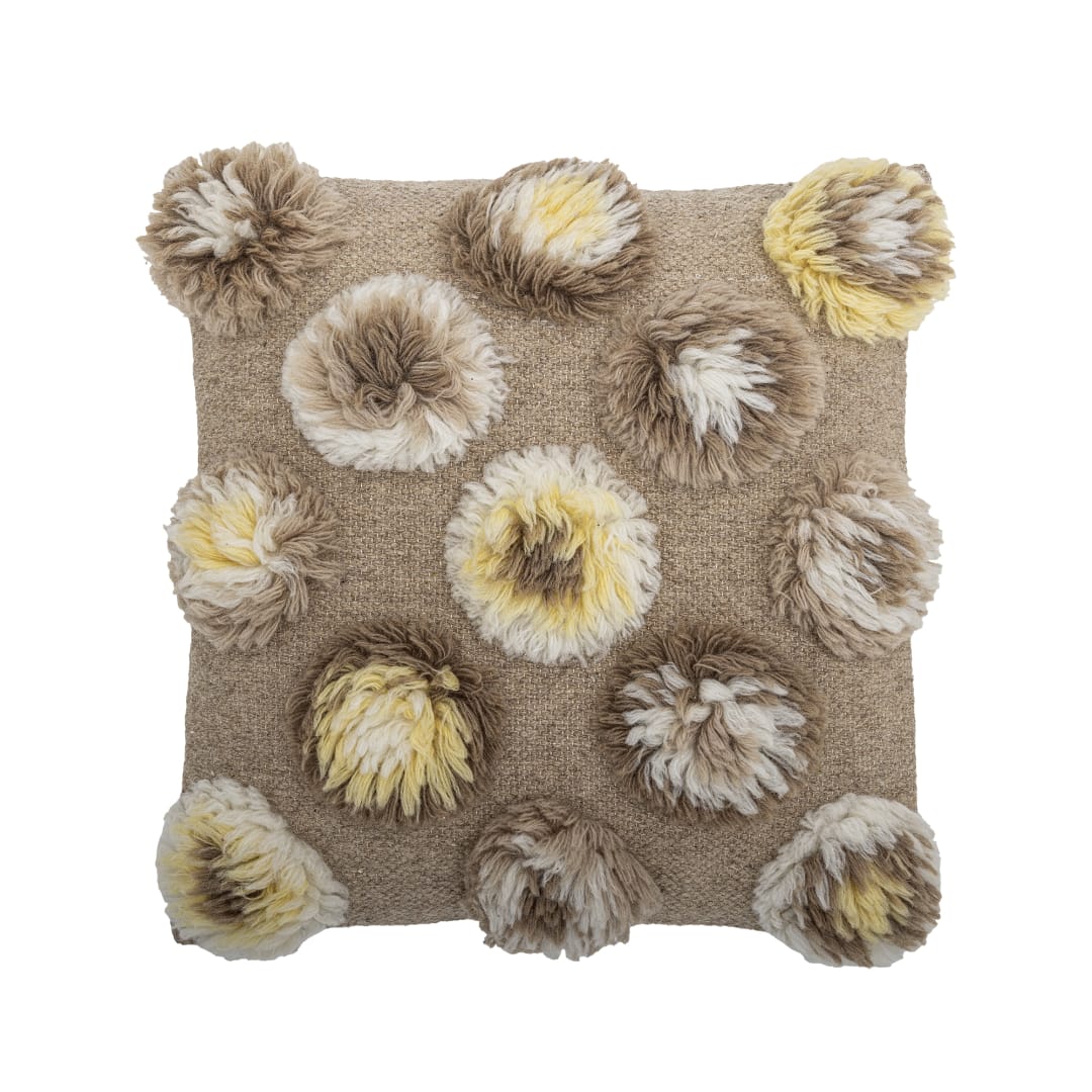 82063129 - Somma Cushion, Nature, Wool STOCK: 174