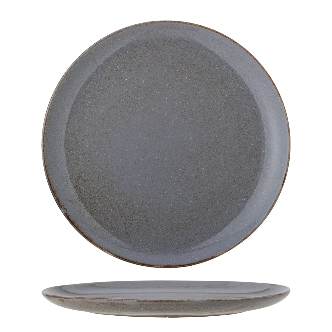 82059337 - Sandrine Plate, Grey, Stoneware STOCK: 260