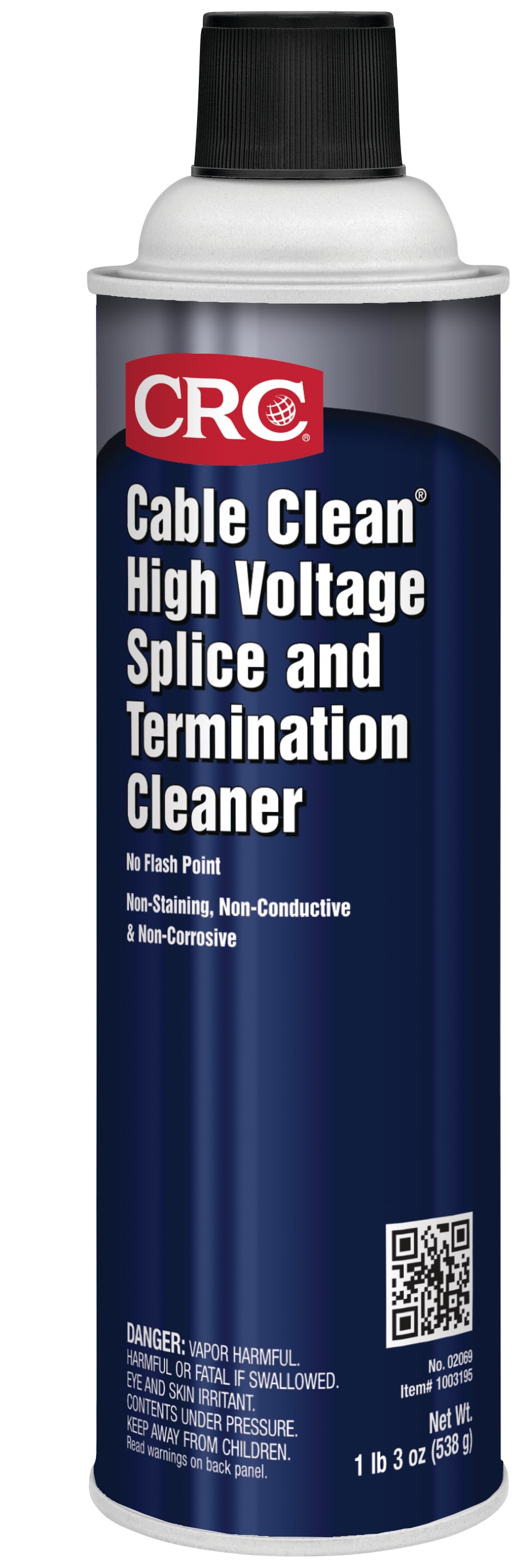 CRC Cable Clean High Voltage Splice Cleaner 1X19OZ