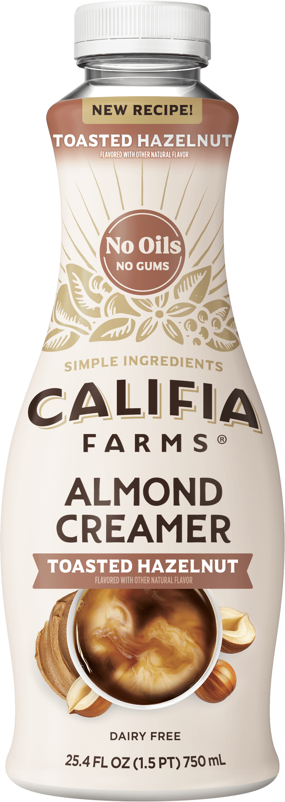 Hazelnut Almond Milk Coffee Creamer