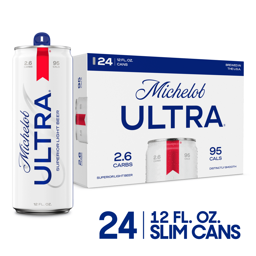 Michelob Ultra Superior Light Beer 24 - 12 fl oz Cans