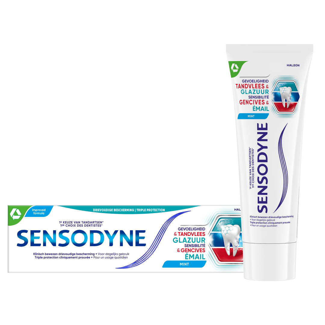 Sensodyne gevoeligheid, Tandvlees & Glazuur 75ml
