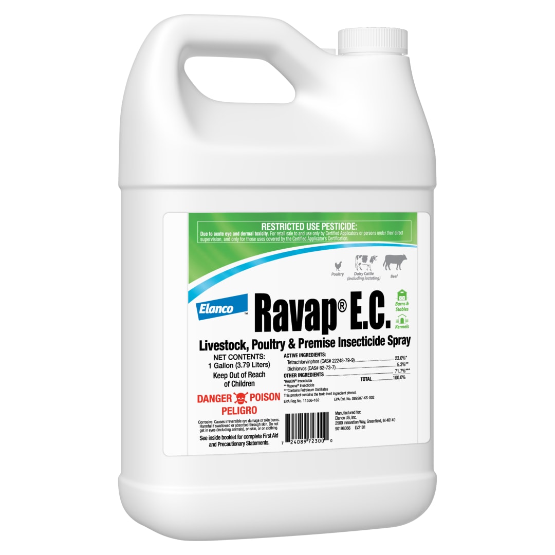 Spray Ec Ravap EC Livestock, Poultry & Premise Insecticide Spray | Elanco Farm ...