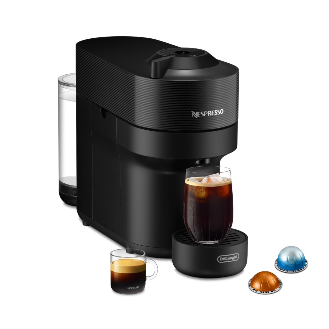 Nespresso Vertuo Pop Coffee and Espresso Maker by De'Longhi, Black