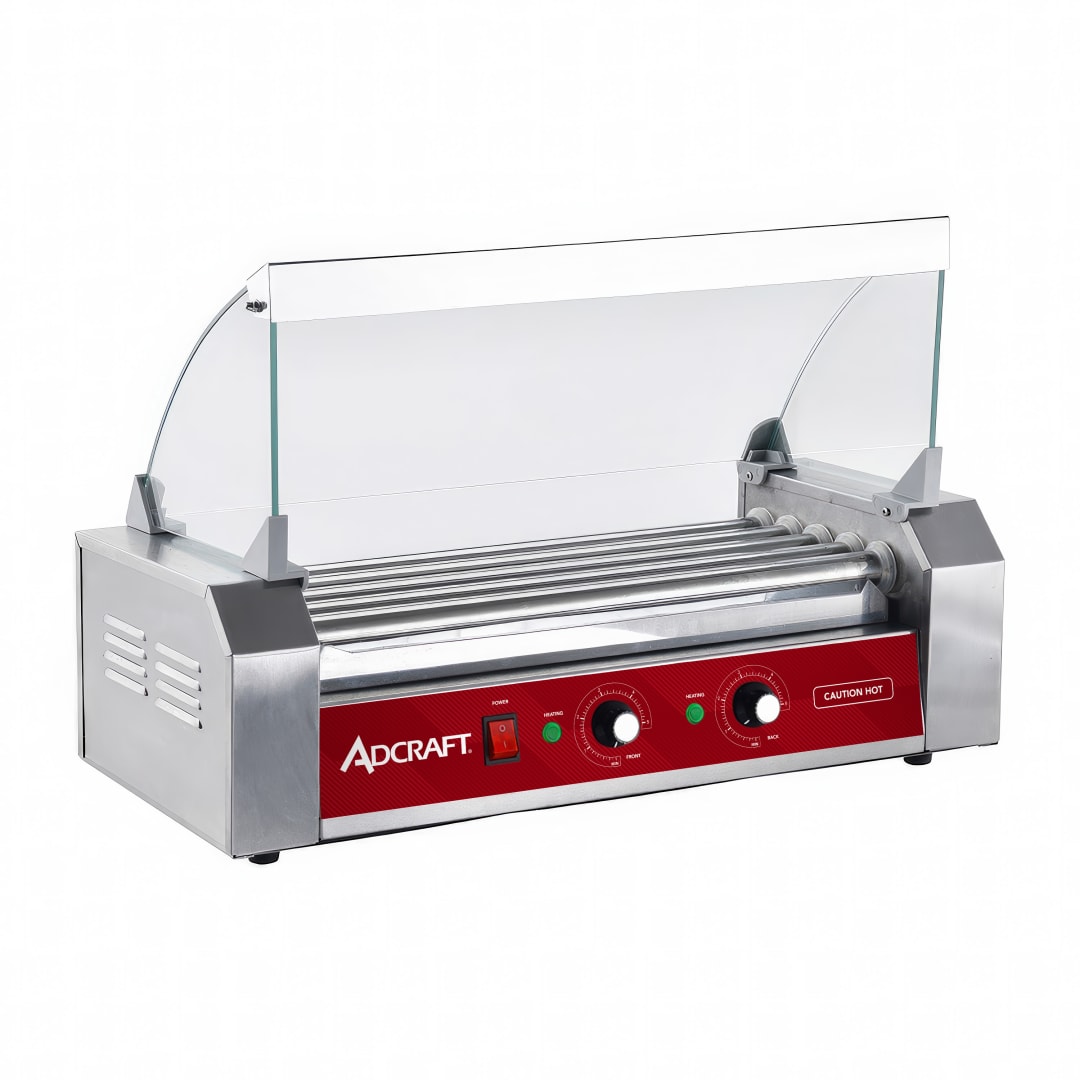HRG-05-COV - Glass Cover for the 5 Roller Grill