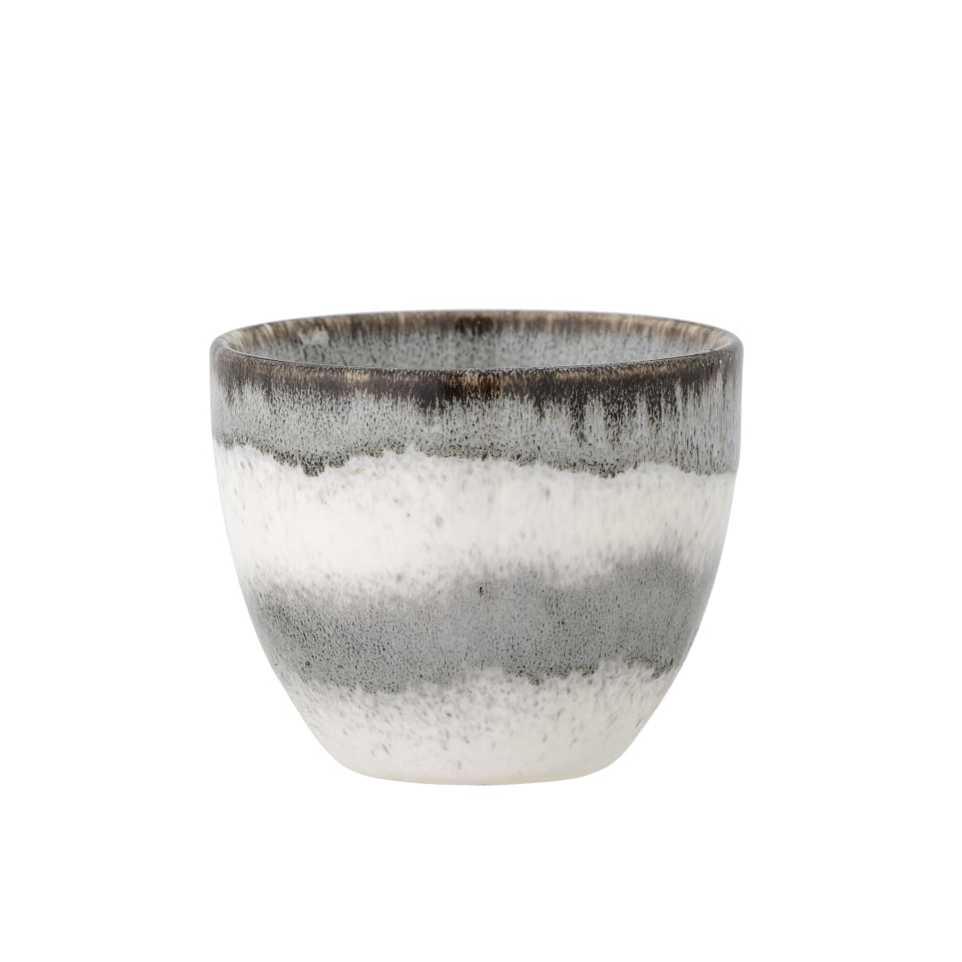 82072064 - Paula Cup, Grey, Stoneware STOCK: 300