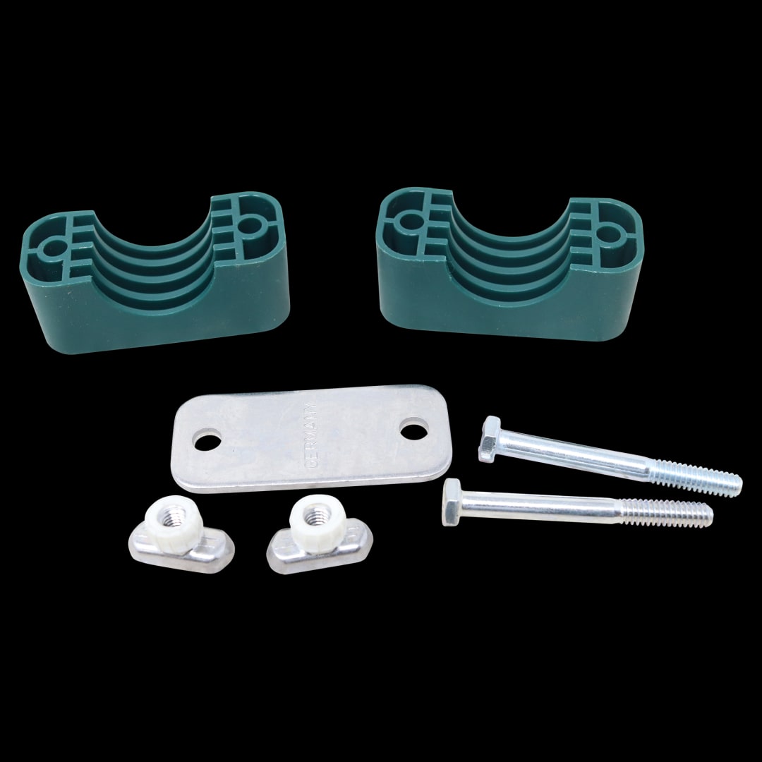 Wastebuilt® Replacement for Leach Clamp, 1 1/4" Single Rail, Stauff