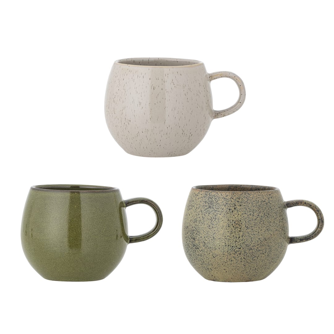 82062731 - Addison Mug, Green, Stoneware STOCK: 300