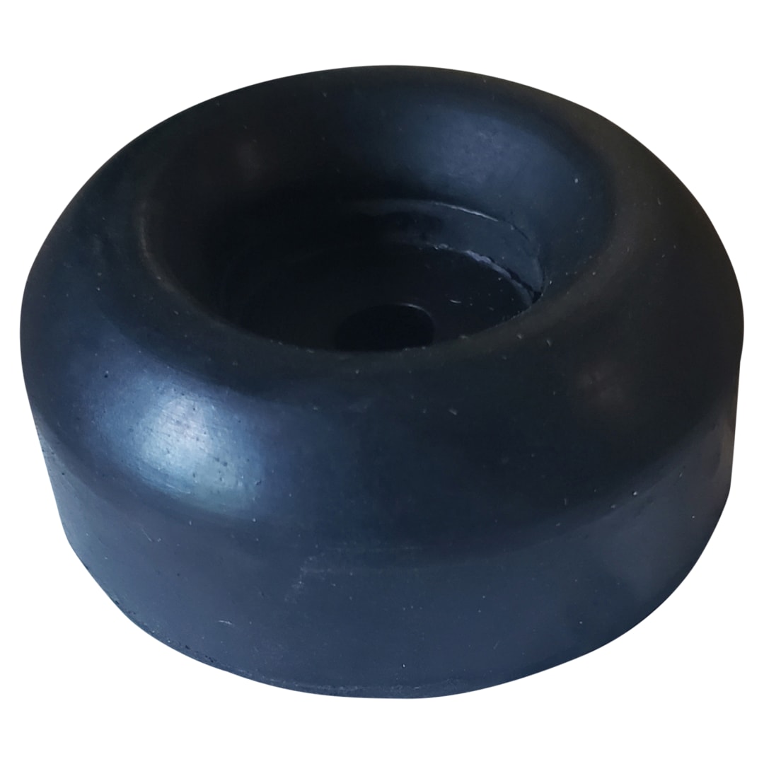 Wastebuilt® Replacement for Labrie Bumper, Rubber,2.50,Round QUB00075
