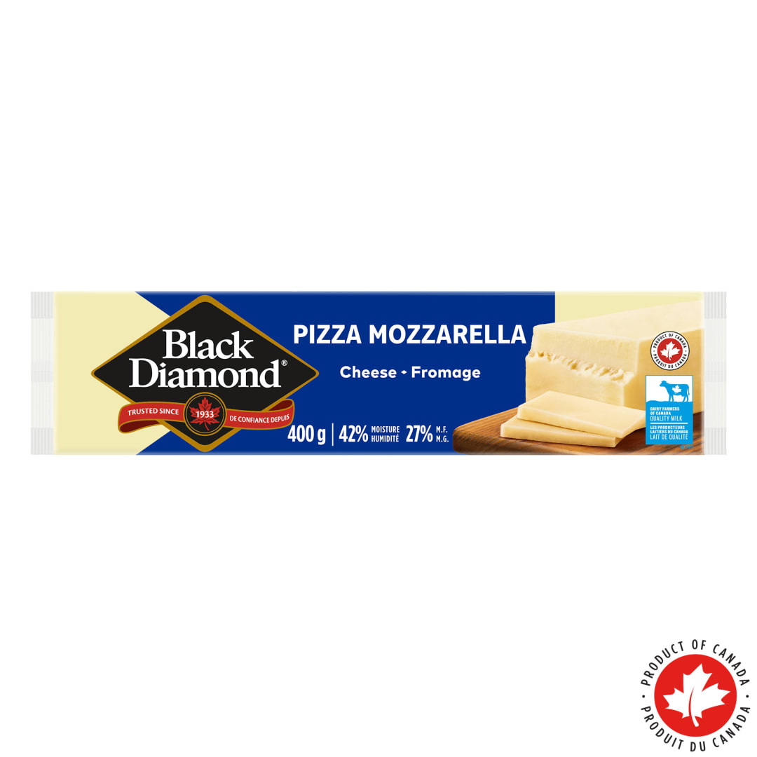 Black Diamond Mozzarella Cheese Bar, 400g