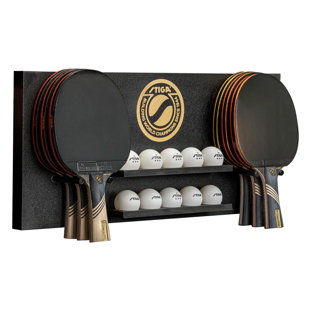 STIGA Ping Pong Paddles and Ba