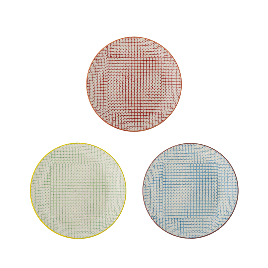 82069540 - Carla Plate, Multi, Stoneware STOCK: 182