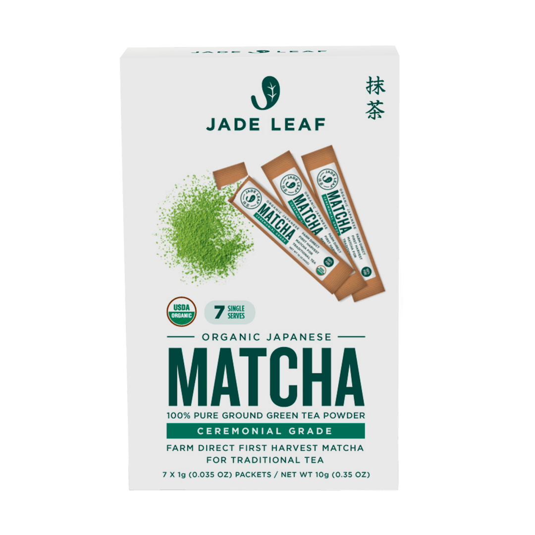 Jade Leaf Organic Ceremonial Matcha US (7x0.035oz) Box