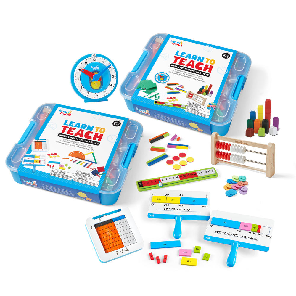 LEARN TO TEACH MATH W/ MANIPS K-9