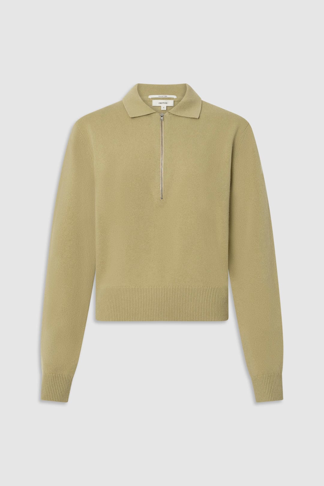 Long Sleeve Zip Polo