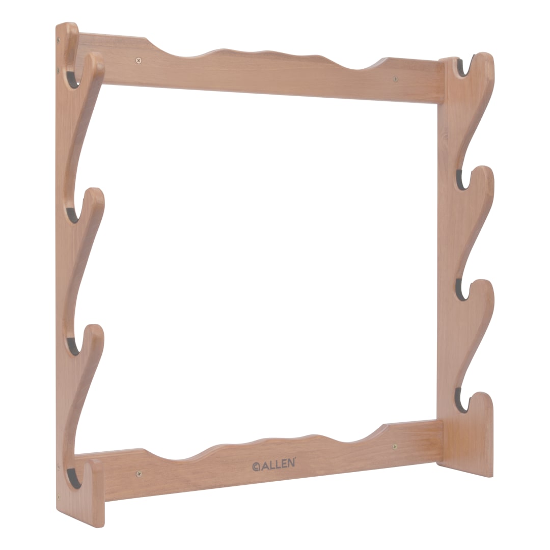 Allen Company 4-Gun Wooden Firearm Rack