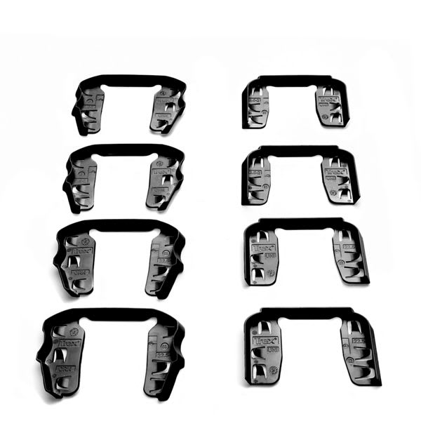 Trex Transcend® Rail Gasket Pack in 22.5° Charcoal Black