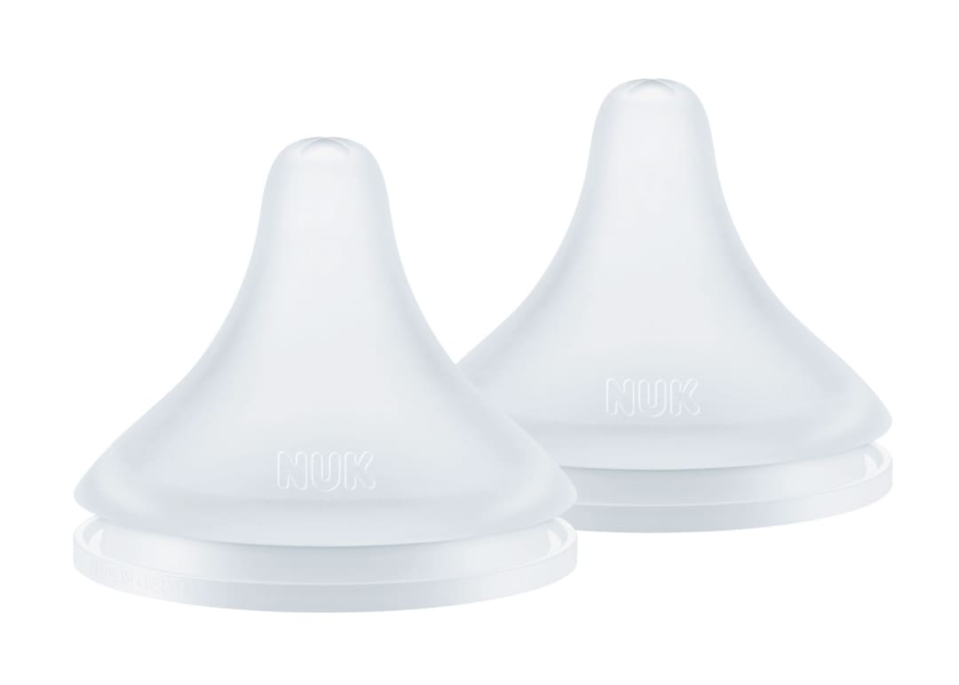 NUK® Perfect Match™ Medium Flow Nipple, 2 Pack
