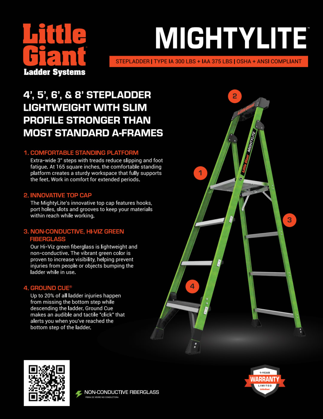 MightyLite 2.0 | Little Giant | ANSI