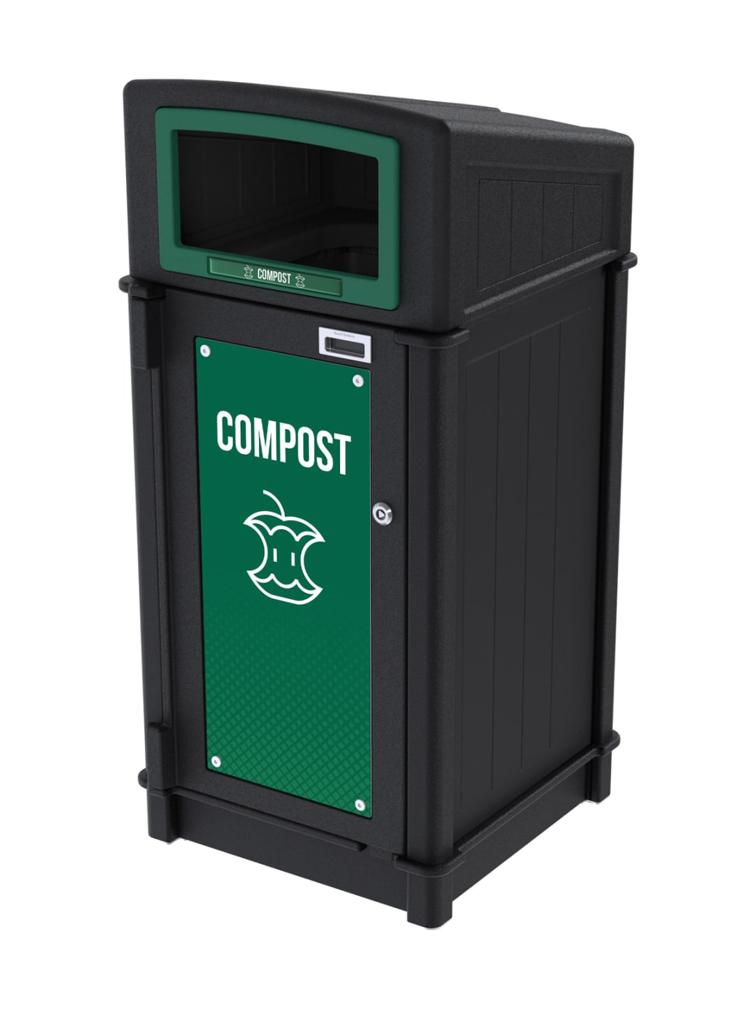  FUSION - Single - Kit - Front Load - Compost - Full - Black-Green