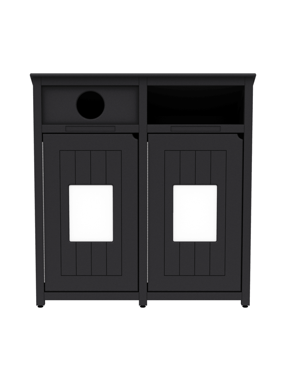 AURA - Double - Unit - Circle-Full - Black