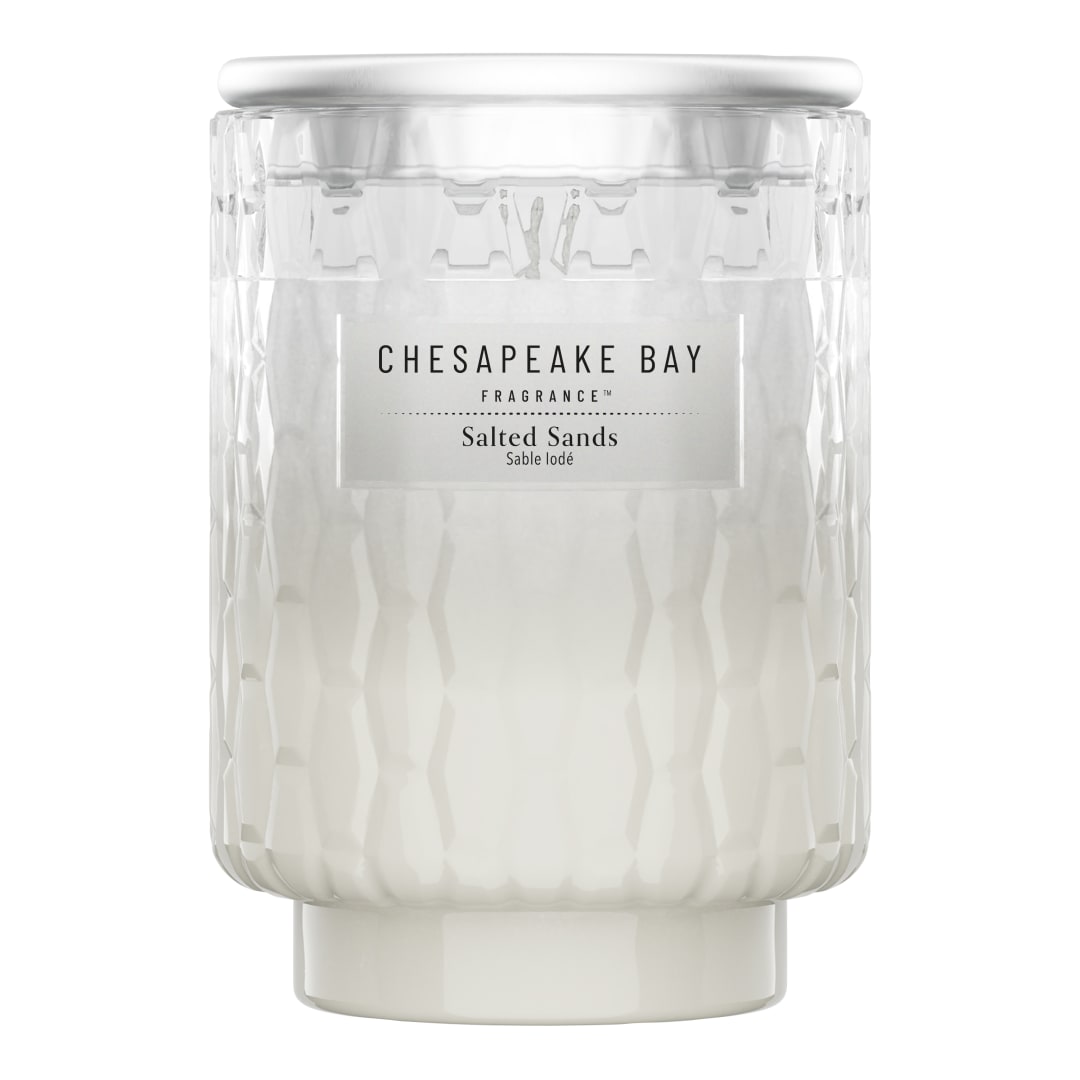 Chesapeake Bay Vela perfumada | Vela mediana | Salted Sands | Regalos perfectos para mujeres