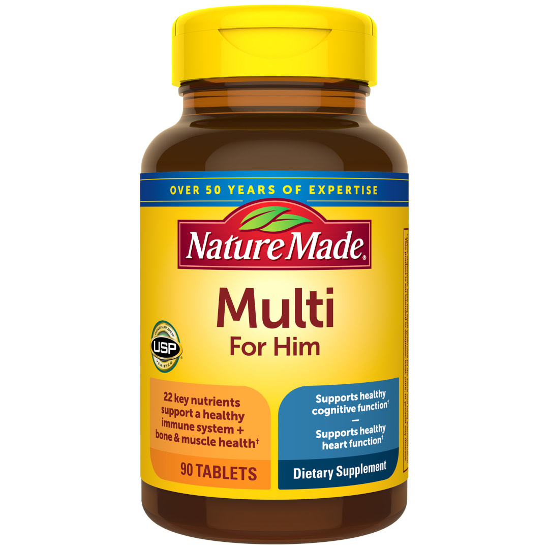 Nature Made Multivitamin For Men Tablets - 90ct