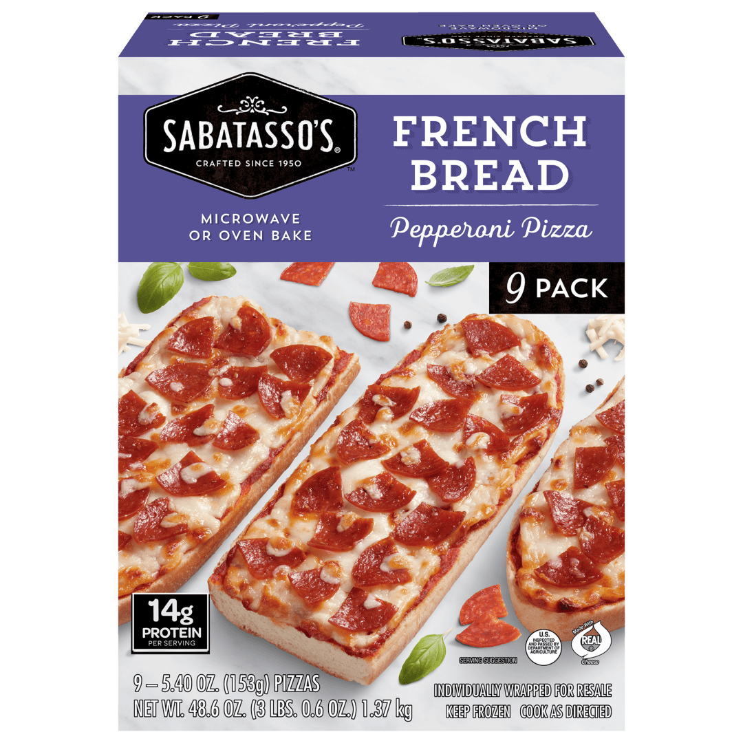 Pepperoni French Bread Frozen Pizza