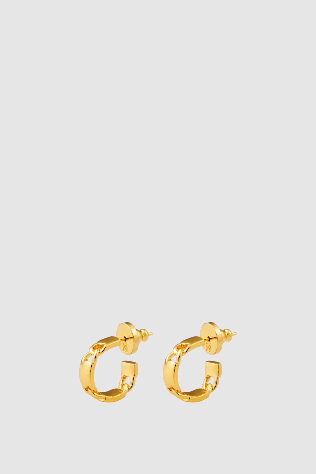 Carly Chain Link Hoops