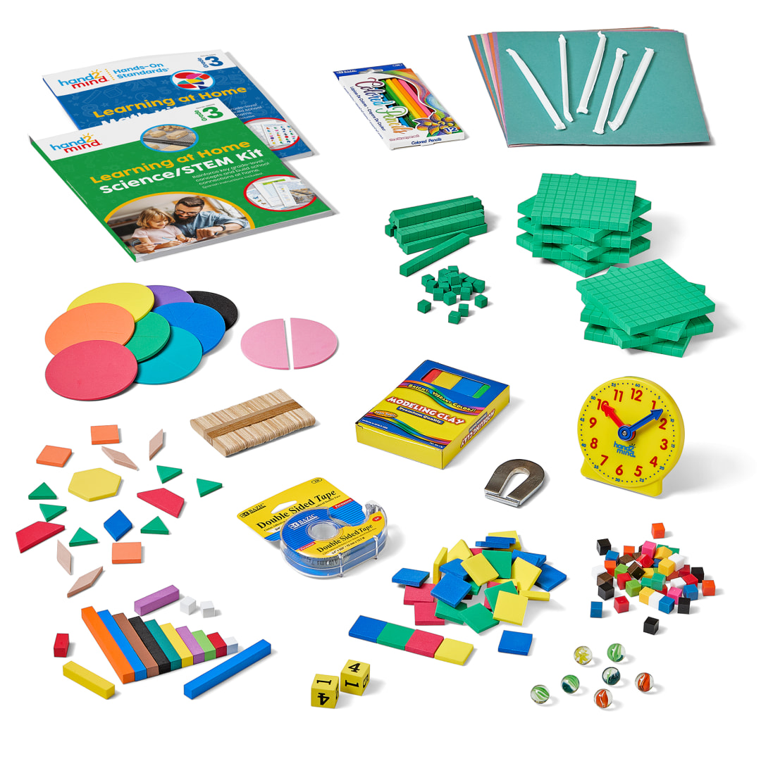 Learning at Home Math and STEM, Grade 3