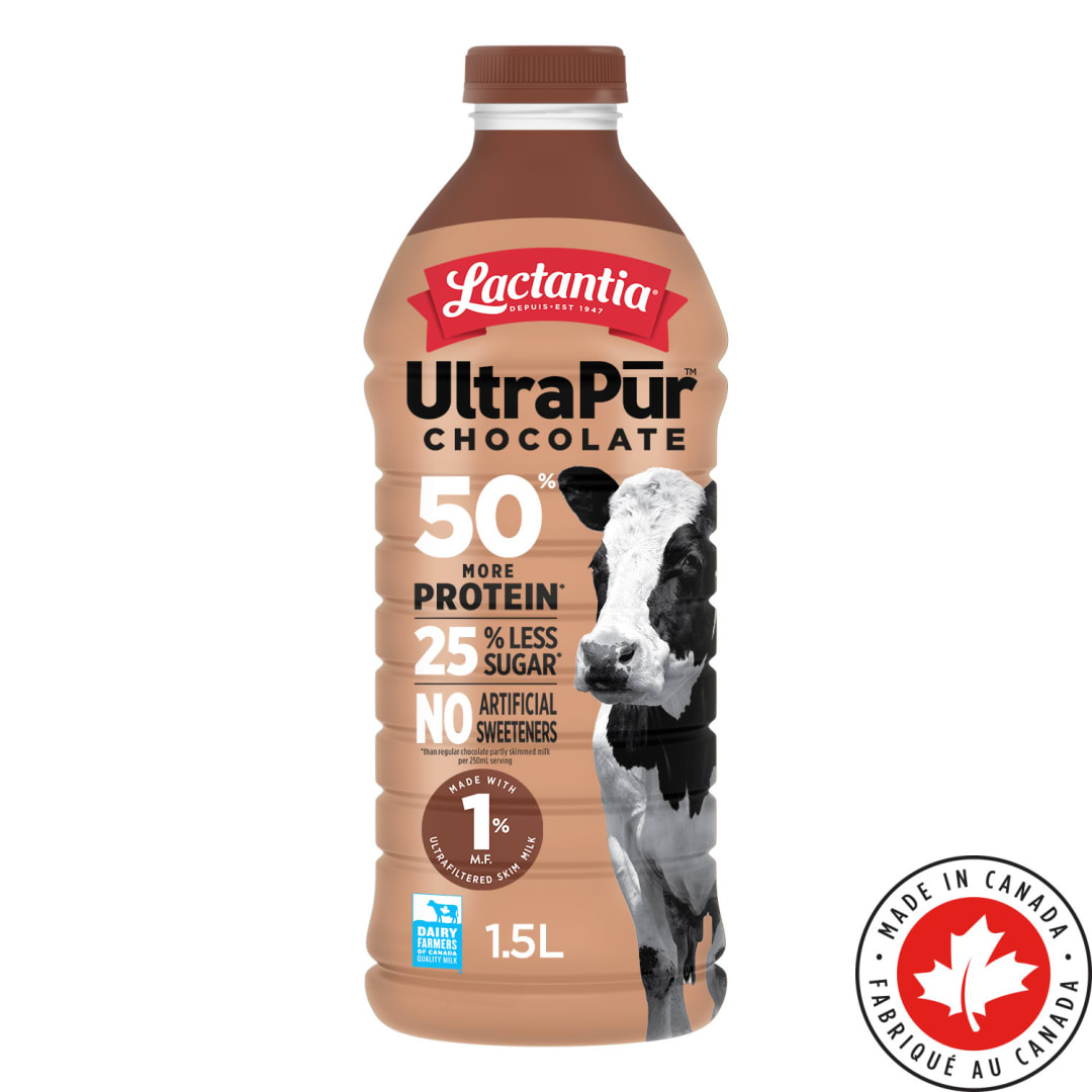 Lactantia UltraPur Ultra-Filtered Chocolate Milk, 1%, 1.5L