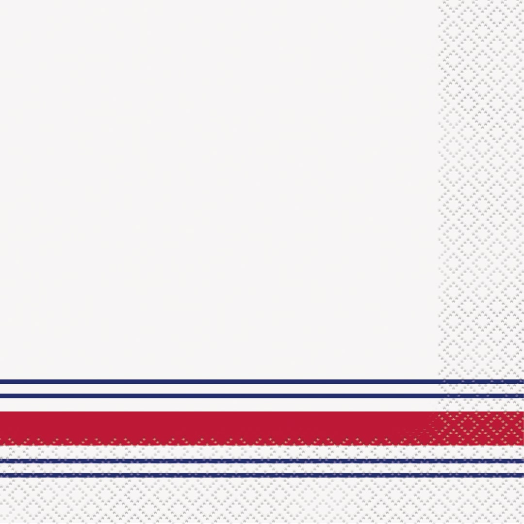 Peppy Patriotic Luncheon Napkins, 16ct