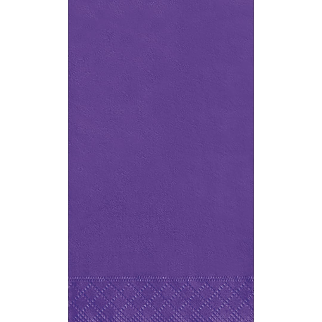 Neon Purple Solid Guest Towels, 20ct