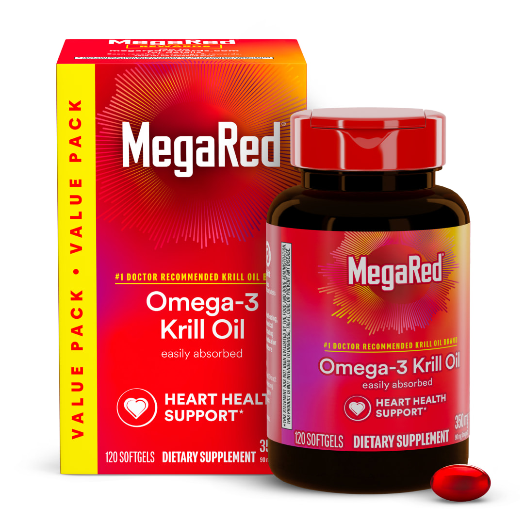 MEGARED® Omega-3 - Krill Oil 350mg 12/120 ct.