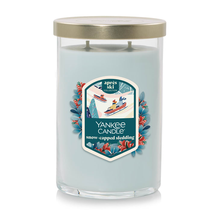 Yankee Candle Snow-Capped Sledding Large Tumbler Scented Candles, 20 oz