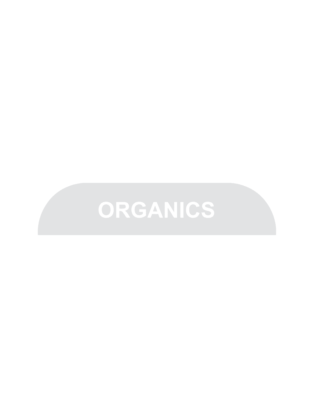  BILLI BOX - Label - Organics - Clear-White