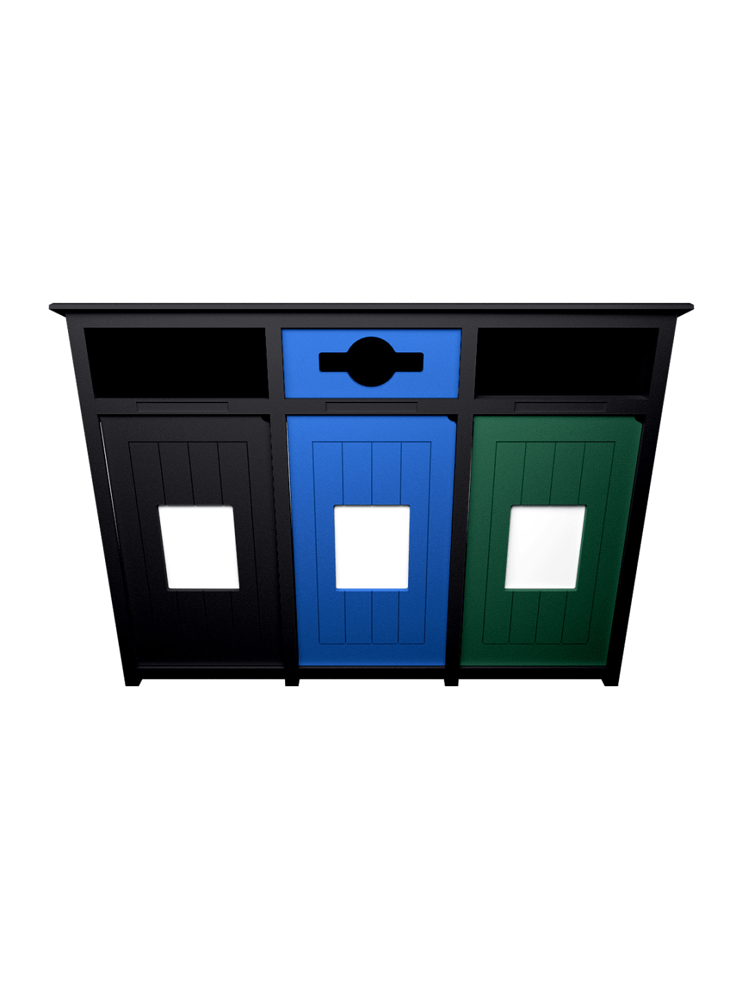  AURA - Triple - Unit - Full-Mixed-Full - Black-Blue-Green