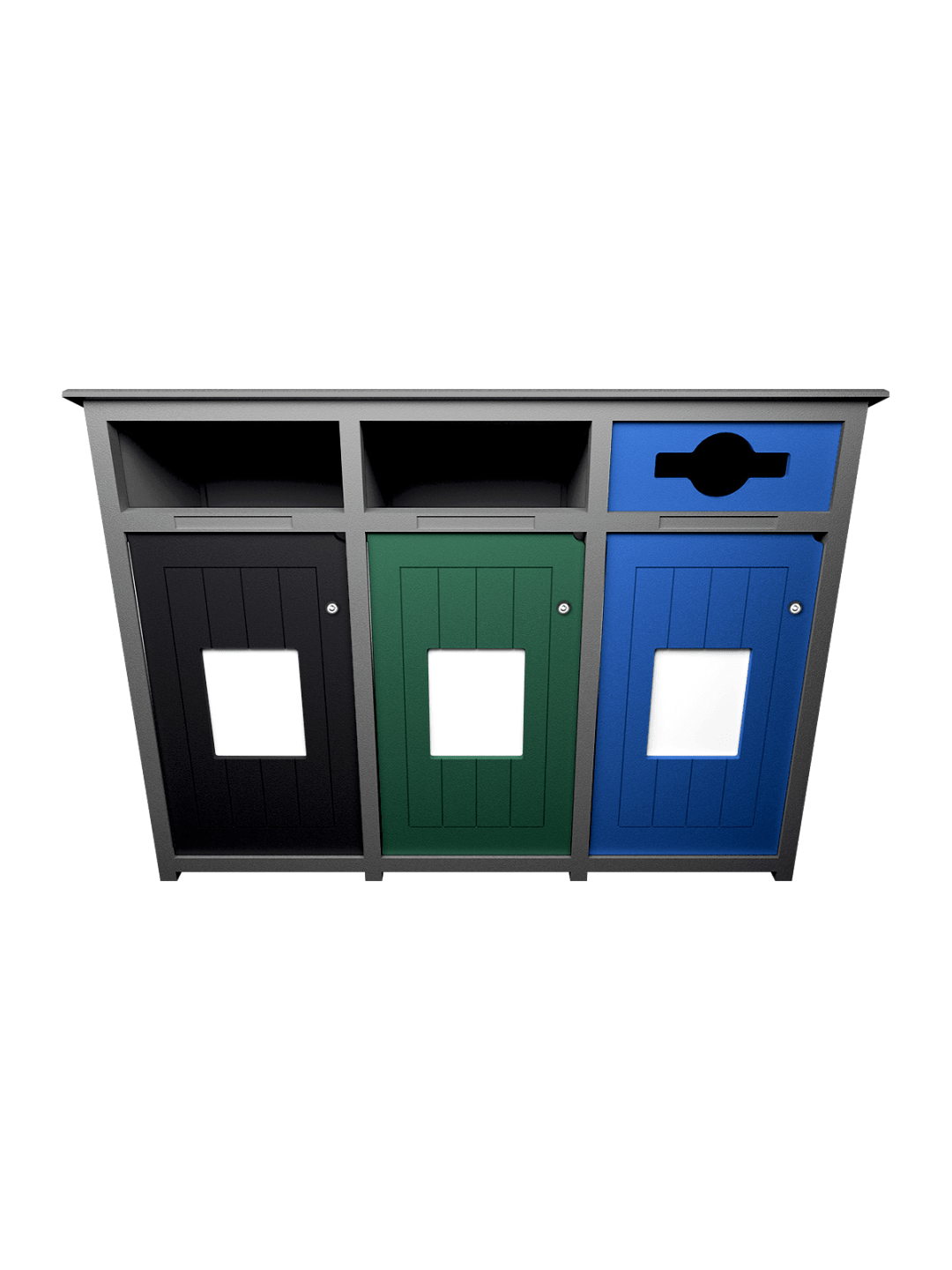  AURA - Triple - Unit - Full-Full-Mixed - Grey-Black-Green-Blue