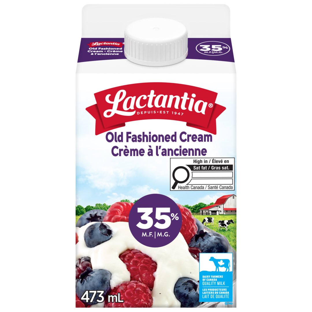 Lactantia Old Fashioned Heavy Cream 35%, 473mL