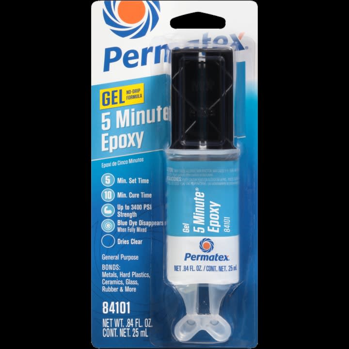 Permatex Poxy-Pak Fast Cure 1 oz Syringe