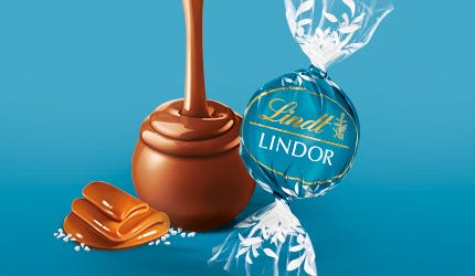 CZ- Lindor Salted Caramel Bulk 10kg