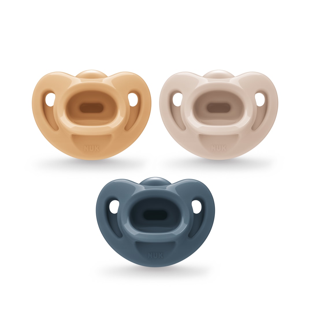 NUK® First Choice Comfy™ 100% Silicone Pacifier, 6-18 months