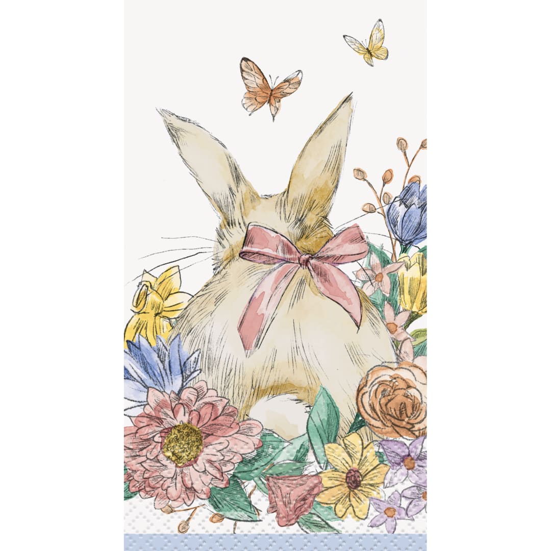 Bunny Friends Guest Towels, 16ct