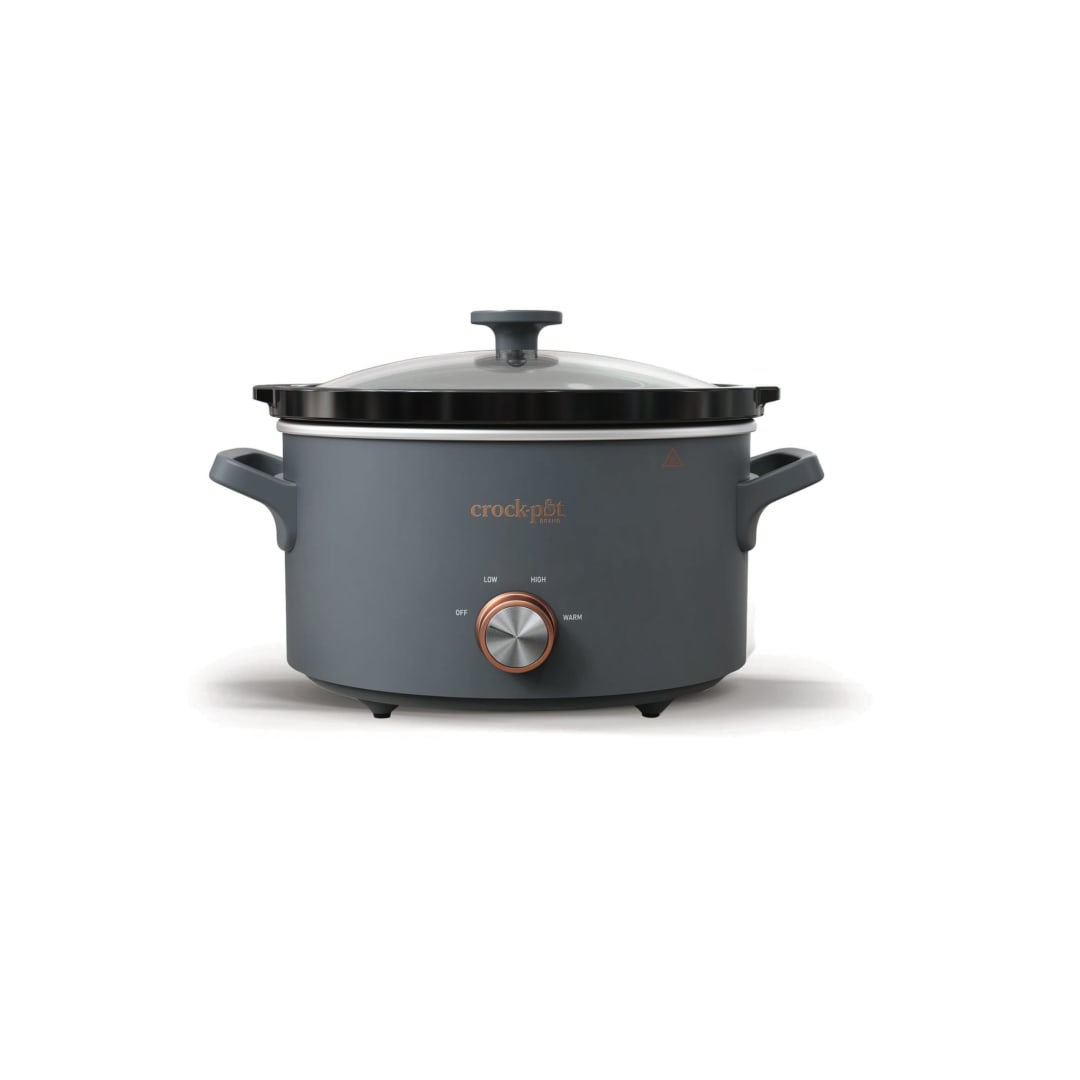 SLOW COOKER CRP 4QT MAN MUSSEL GRAY DI